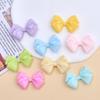 Multicolor Cartoon Bow Resin Jewelry & Shoe Clip DIY Accessories