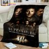 Supernatural Serie 3D Decke, Flanell Überwurfdecke für Zuhause Schlafzimmer Bett Sofa Wohnzimmer Picknick Büro Wandern Freizeit Nickerchen Geschenk