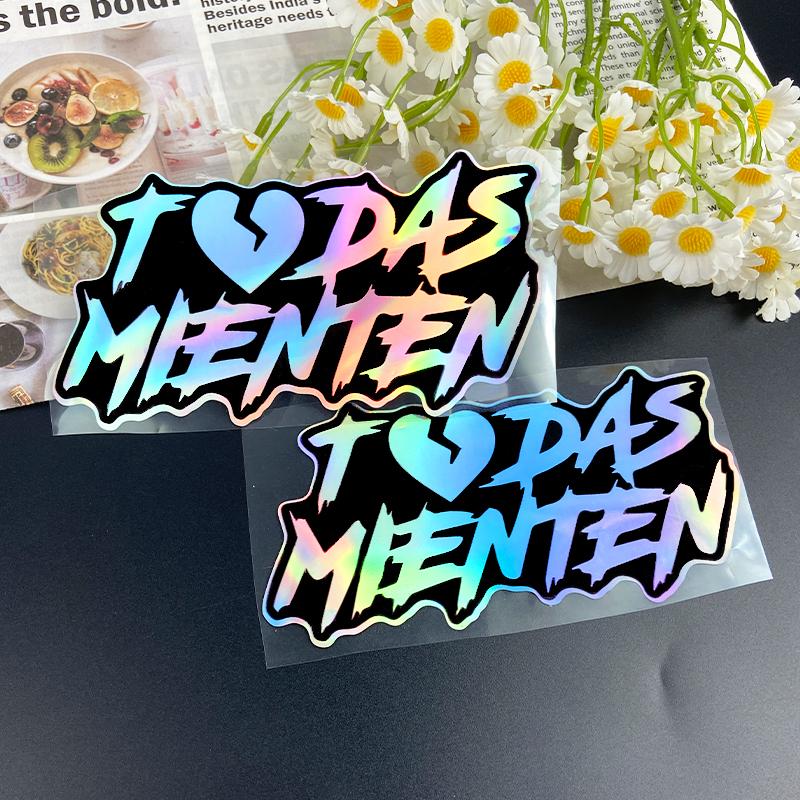 TODAS MIENTEN Motorcycle Stickers Waterproof for Motorbike Side Panel Fuel Tank Helmet Box DIY Car Window Universal Vinyl Decals