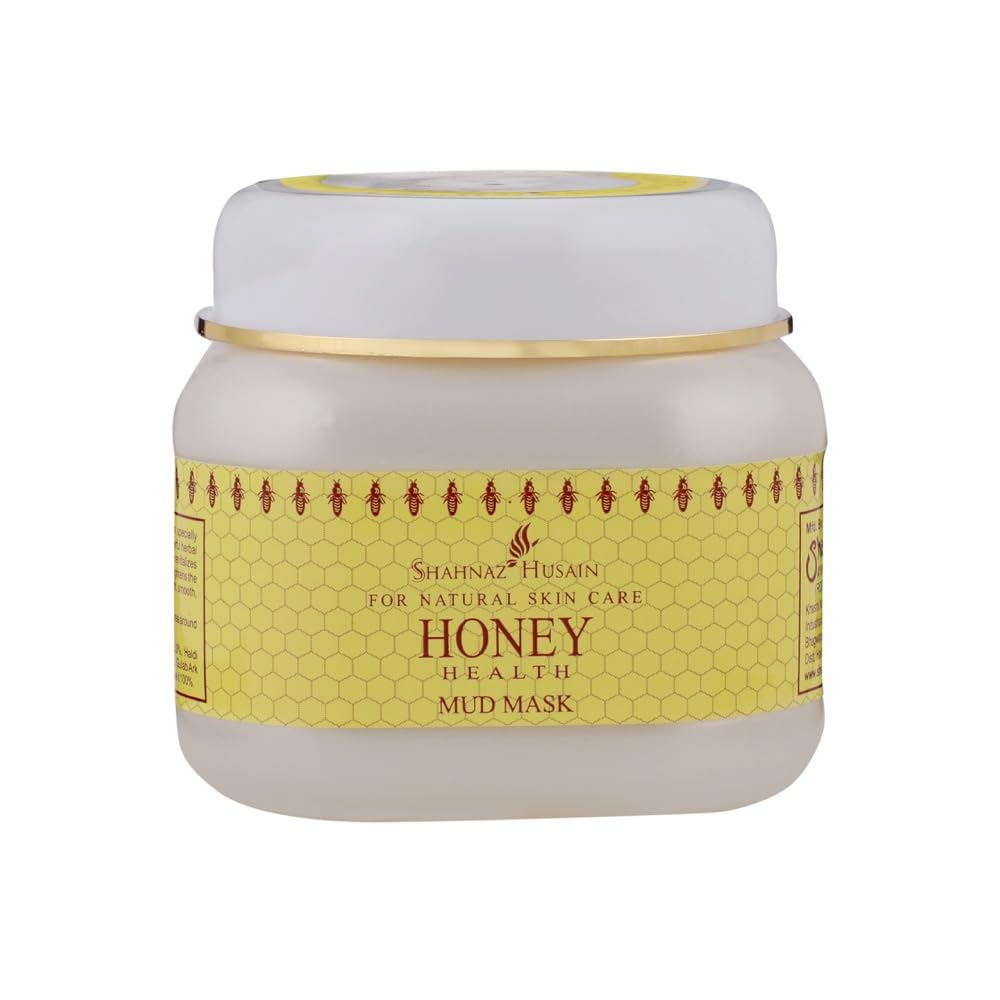 

Shahnaz Husain Honey Health Mud Mask Natural Skin Care Face Pack for Deep Cleansing Glow Hydration 100 g Pack of 1