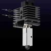 Hotend Kit 0.2mm Hardened Steel Nozzle Extruder Hot End with 2510 Fan for Bambu  P1P P1S 3D Printer 0.2mm Nozzle Hotend Kit