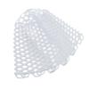 Fly Fishing Landing Net Collapsible Clear Rubber Replacement Bag for Angler White 21cm Depth