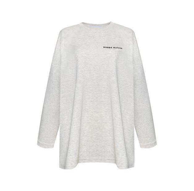 Толстовка Magda Matyja JETLAG LONGSLEEVE GREY EU XS_S