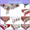Elegant Christmas Tablecloth Rectangular Holiday Dcor For Festive Dining 150x180cm