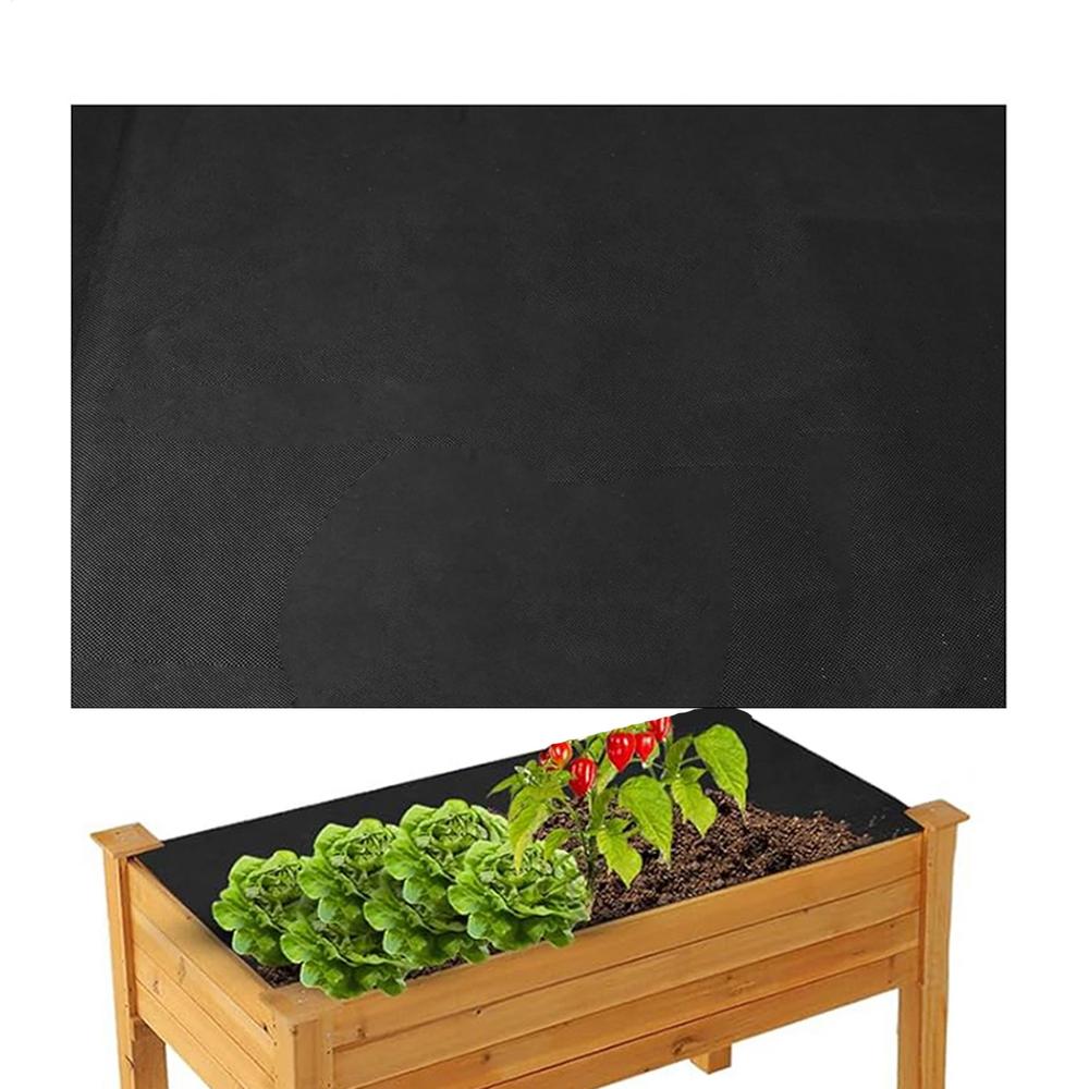 Garden Bed Liner Vegetable Trugs Planter Liner Large Vegetable Trough Fabric Liner Outdoor Raised Flower Bed Planter Liner