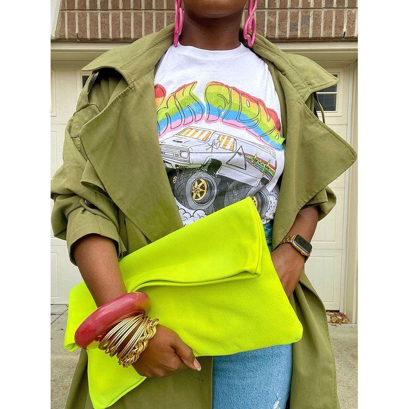 

2025 Cross-Border Women clothes Green Retro Trench coat Mid-Length Loose Lapel Coat Spring and Autumn All-Matching Outerwear Coat Green 2XL