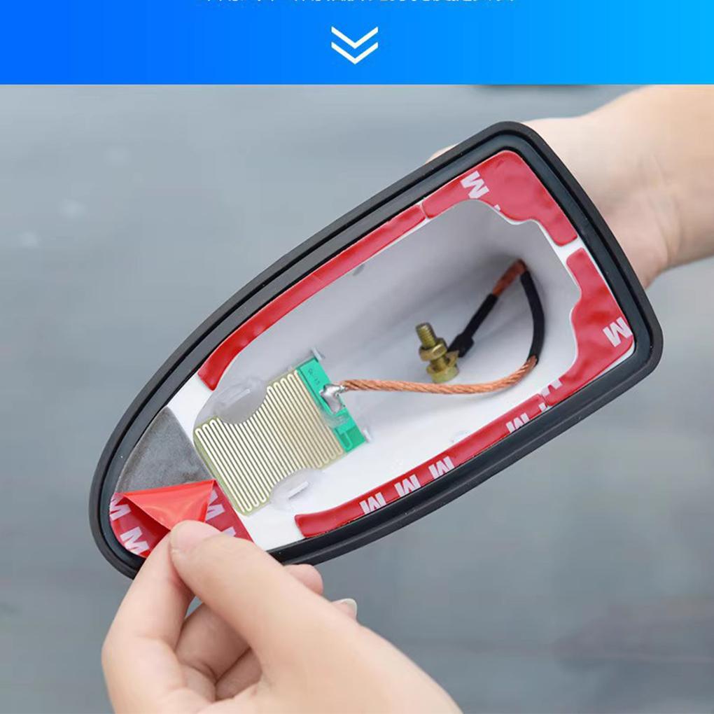 Car Antennas Shark Fin Easy Installation Sturdy And Durable Strong Signal Reception ABS Exquisite