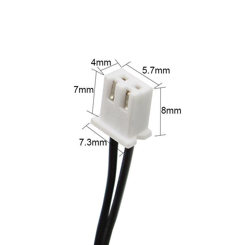 1 szt. Wodoodporny NTC 10K Om Dokładność 1% 3435 Termistor Czujnik Temperatury Cylindryczna Sonda Z Przewodem 4X20mm