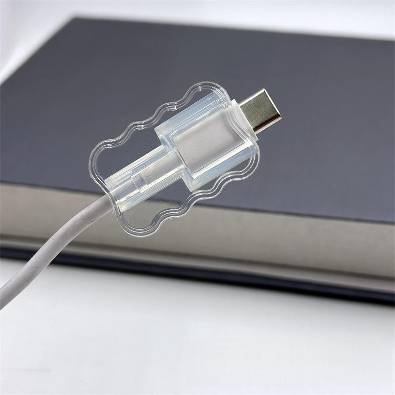 10Pcs Data Cable Protectors, Type-C and USB Charger Protectors, Anti-Break Charging Head Cable Protectors