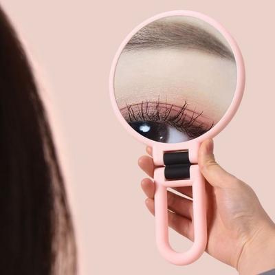 Cute 5/10/15x Handheld Mirror Rotation Adjustable Makeup Mirror with Handle Double Sided Folding Magnifying Mirror