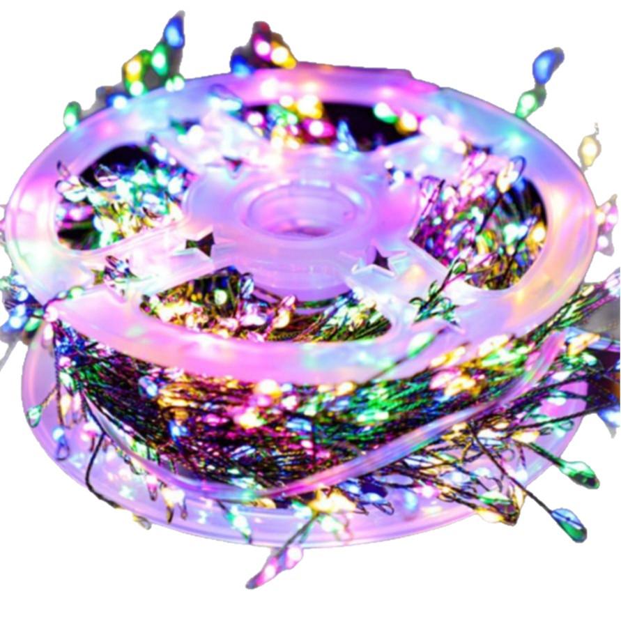 LED Knallfrosch Kupfer Lichterkette - Innen-/Außen- Feiertagsdekoration