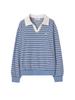Laengaenlu Haili Collar Sweatshirt(Haili)_Blue