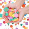 1000pcs Geometry Self-Adhesive Geometry Puzzle Children Education DIY Toys  Early Educational