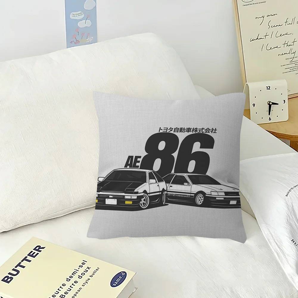 Cushion Cover Car Throw Pillow Case For Sofa Car Christmas Gift xcm xcm Classic retro car AE