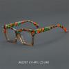 Black Oversized Square Acetate Reading Glasses for Women Men Fashion Big Frame Presbyopia Eyewear Anti Blue Light