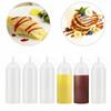 240ml Plastic Clear Squeeze Squeezy Ketchup Sauce Bottle Dispenser Mayo Kitchen Bottles Z4W5