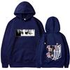 2d Japan Anime Print Hoodies Regular Outdoor Pullover Fashion Adult Men Hoodie Long Sleeve Top Four Season Sweatshirt