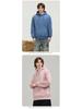 Men's Casual Thick Terry Cloth Hoodie: Heavyweight Pure Cotton Sweatshirt - Loose Fit, Solid Color, American Style for Autumn/Winter.