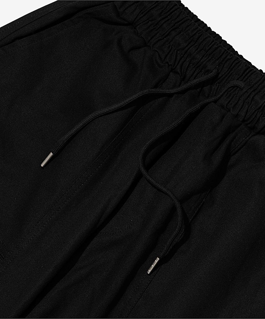 OTHERFITS Pigment Cargo Drawstring Wide Pants (Black)