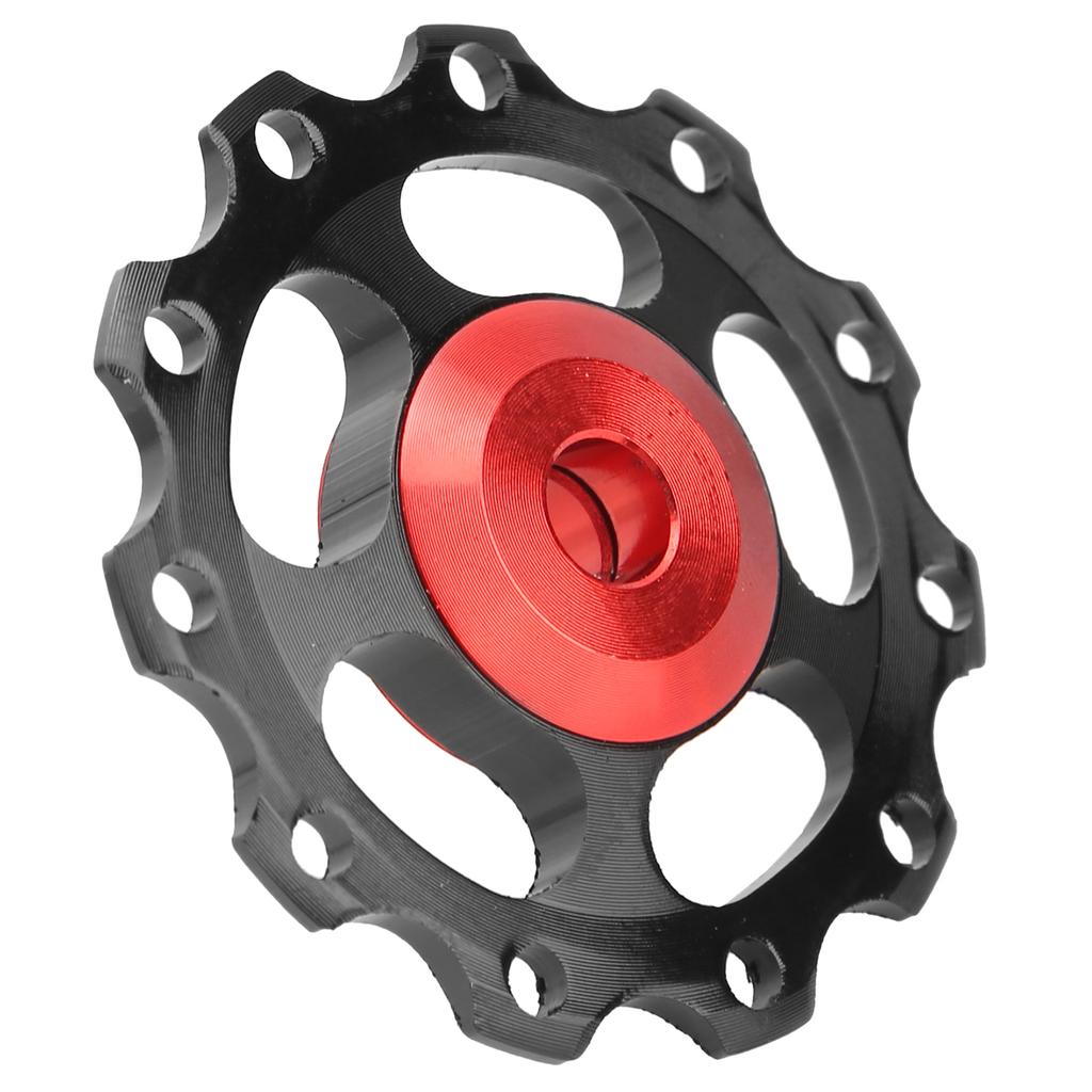 Mountain Bike Guide Wheel Durable Lightweight Bearing Anode Sturdy Aluminium Alloy 11 Tooth Rear Derailleur Pulley