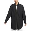 Nike Naomi Osaka Solid Outdoor Casual Sports Zip Collar Long Sleeve Jacket Women jackets Black FV7805-010