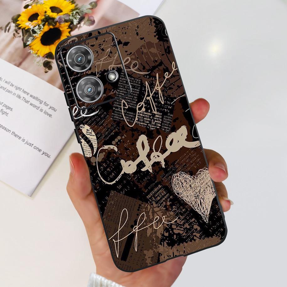 For Motorola Edge 40 Neo Case Soft Transparent Silicone Bumper Shockproof Cover For Moto Edge40 Neo Edge40Neo 5G XT2307-1 Fundas