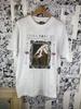 Vintage Ethel Cain Baumwolle weißes T-Shirt klassischer Stil QT4063