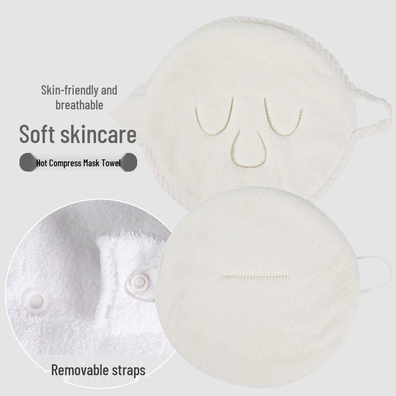 Hot & Cold Steam Infusion Facial Mask Towel for Skin Management