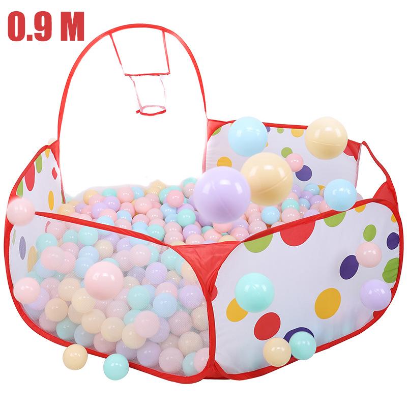 Non-Toxic Play Tent Cartoon Ball Pit Pool Portable Foldable Children Outdoor Indoor Sports Educational Toys With Basket For Kids