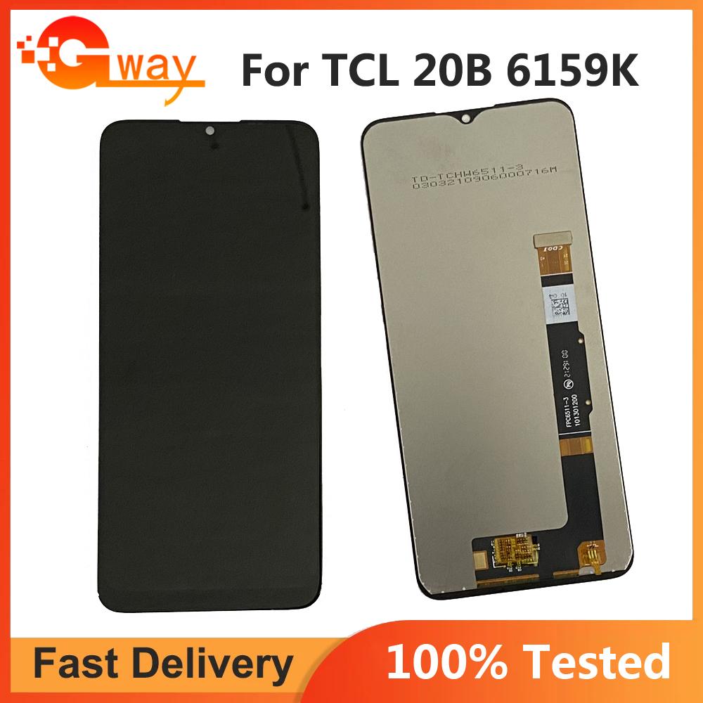 LCD Screen and Digitizer Full Assembly For TCL 20B 6159K