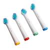4pcs Electric Toothbrush Replacement Heads More Plaque Removal Rounded Bristles Gentle Efficient Clean Teeth for EB17-X Heads