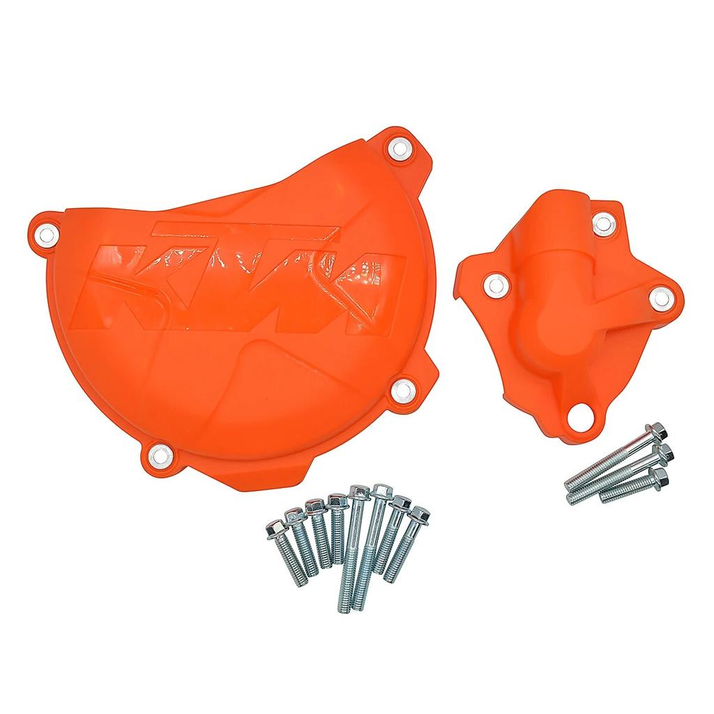 Motorcycle Clutch Guard Water Pump Cover Protector For KTM SXF250 EXCF250 XCF250 XCFW250 SXF350 EXCF350 XCF350 XCFW350 2011-2016