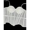 Netz Sexy Taillierte Dame Elegant Formgebend Damen Bustier Mädchen Schlank Abendmode Crops Dame Kurzer Body Shaper