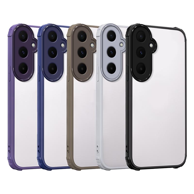 New Transparent Armor Shockproof Case For Samsung Galaxy A30S A32 A33 A34 A35 A36 A50 A50S A55 A56 Camera Lens Protective Cover