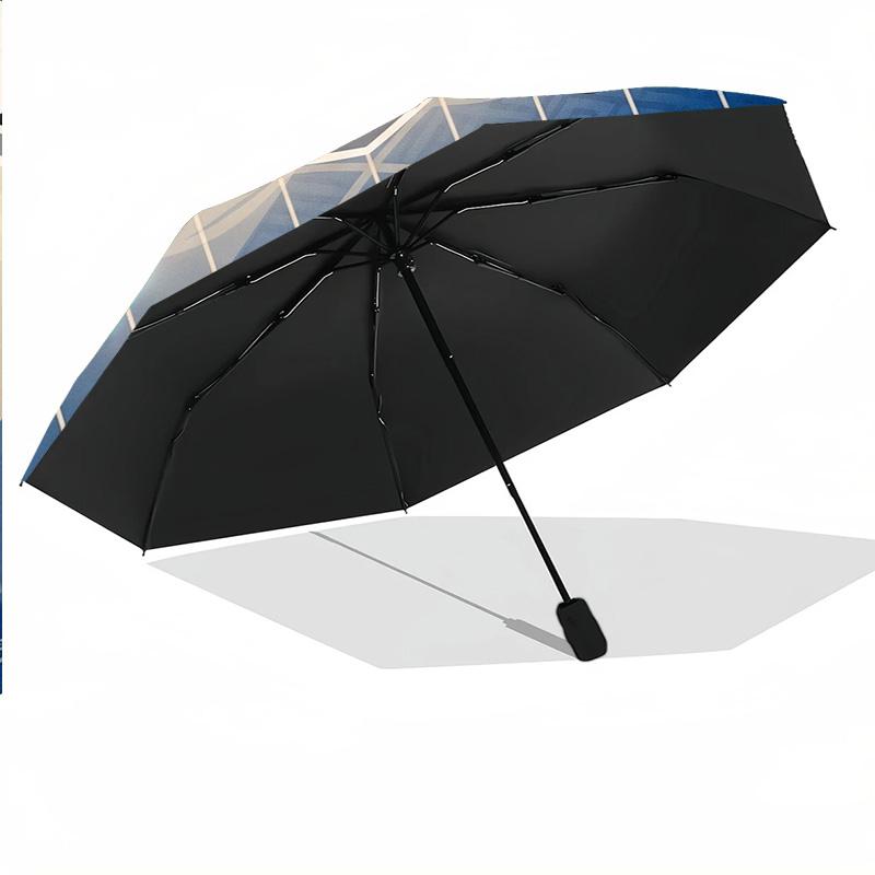 Canterbury-Bankstown Bulldogs Print Auto 8?Ribs Folding Umbrella Wind Resistant Lightweight Automatic Umbrella For Daily Travel