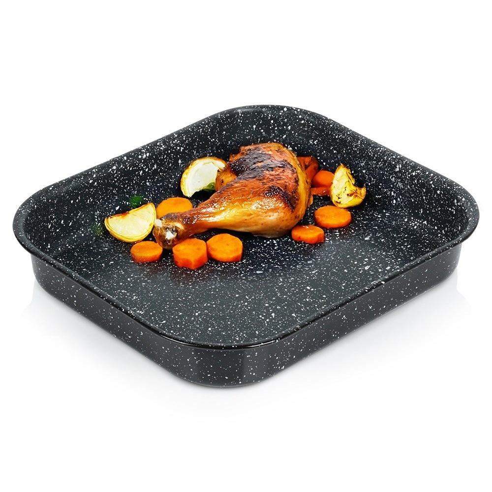Rectangular granite roaster GRANDE 3 l, 29.5x26x4.5 cm