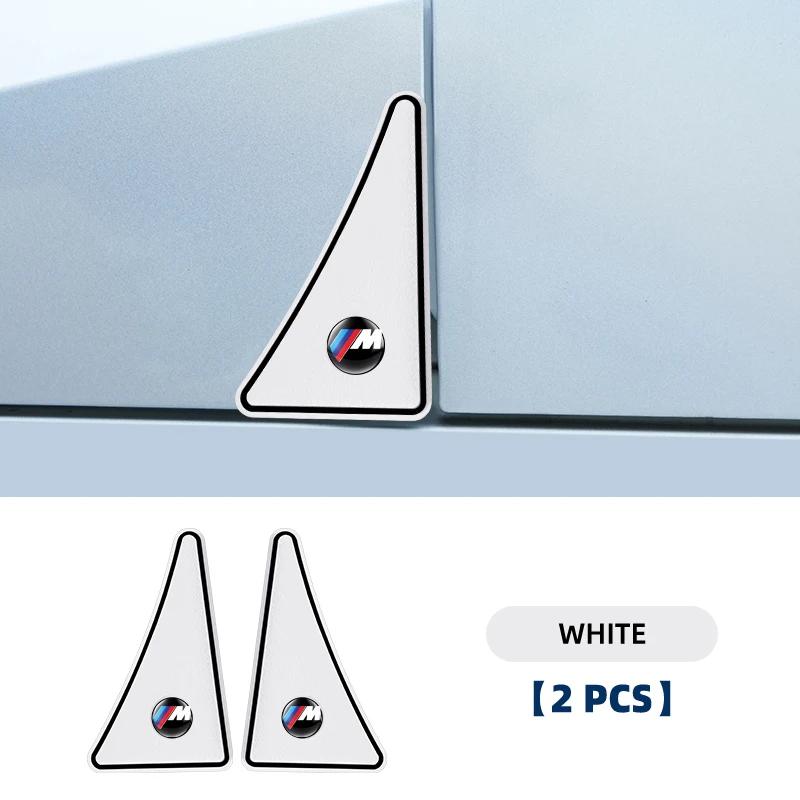 2pcs Car Door Corner Anti-collision Durable Protective Stickers For BMW M M3 M5 M6 X3 E46 E90 F30 G20 E36 E34 X6 G20 Accessory