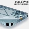 2 In 1 Back Film + Side Button Sticker Frame Film Matte Clear Hydrogel TPU Screen Protector iPhone 15 14 13 12 Pro Max 13 12 Mini