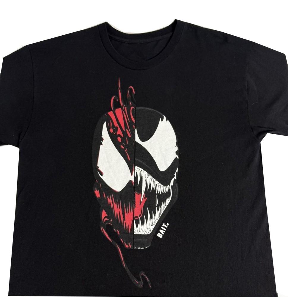 Футболка Marvel Carnage vs Venom Размер S-5XL Репринт НОВАЯ Унисекс Футболка XL