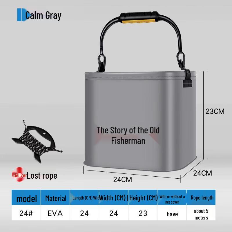 

Zhi Shi EVA Portable Fishing Bucket