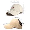 Simple Leisure Baseball Caps Versatile Love Embroidered Visor Hats Unisex  Streetwear Hats Outdoor Casual Duckbill Cap