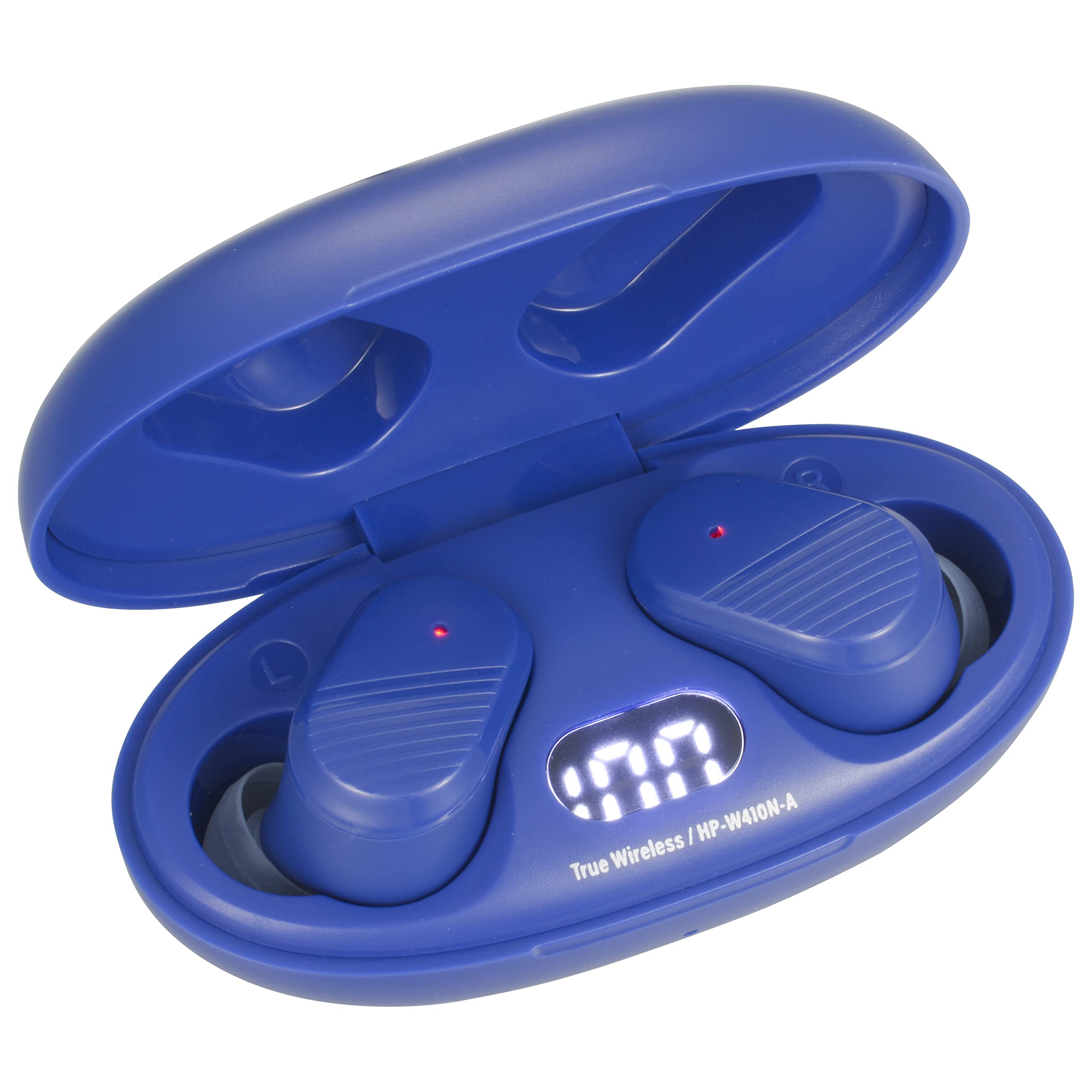 

OHM AudioComm True Wireless Bluetooth Earbuds with Smartphone Auto and Role Swap In-Ear Control, Calling, Pairing, Function, Blue, HP-W410N-A (Product синій