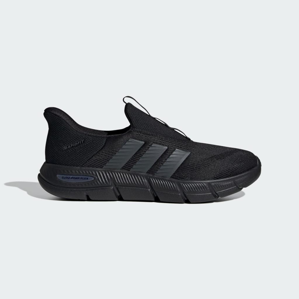 adidas CLOUDFOAM FLEX LOUNGE RAPIDFIT HQ2569 Men's Sportswear Sneakers Core Black / Grey Six / Core Black