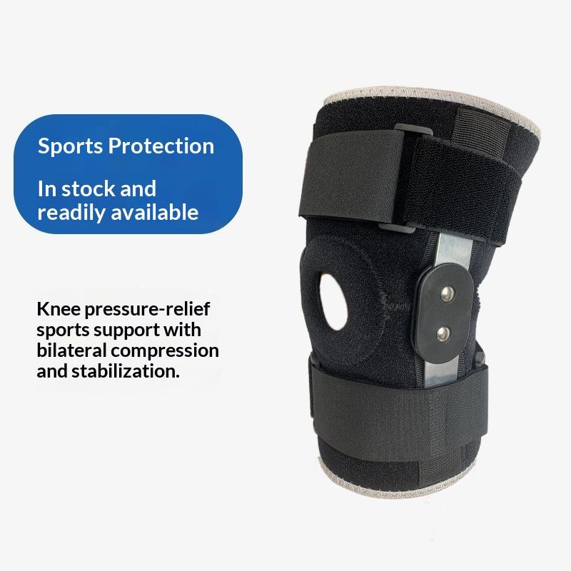 1Pc- Adjustable Knee Brace With Side Stabilizers & Patella Gel Pads For Men & Women, Knee Pad Support For Knee Joint