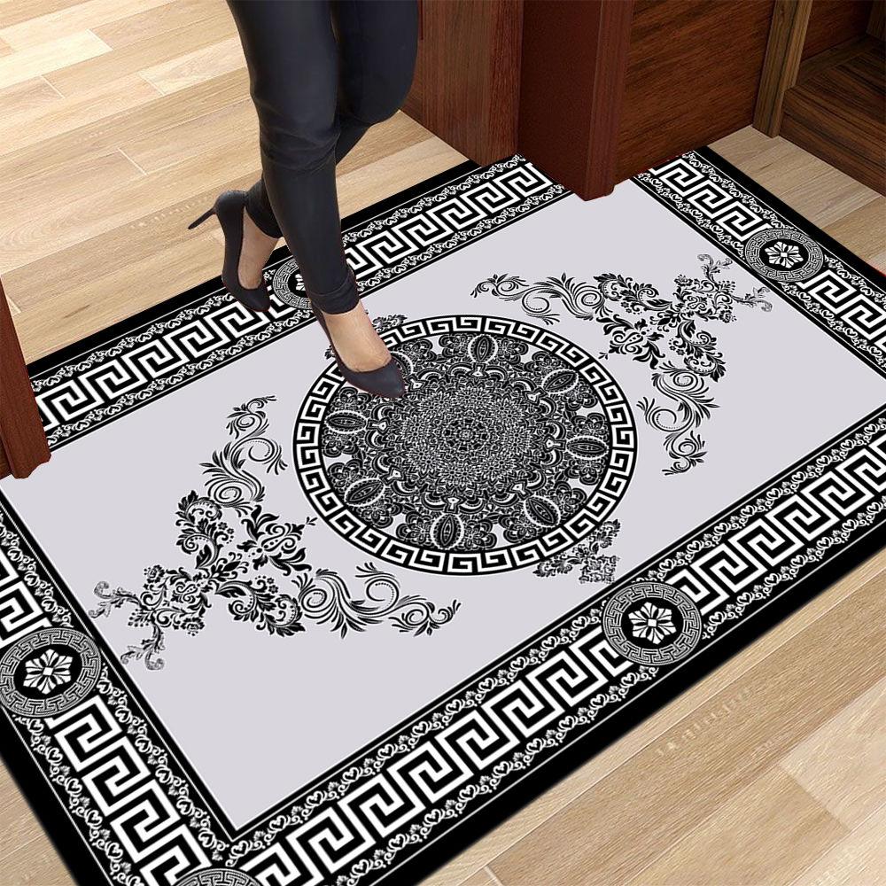 European Style Carpet Floor Mat Wear Resistant Bedroom Entrance French Floor Mat