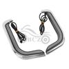 Harley Street Dual Glide Leg Shield Lights for CVO Road King Turn Signals (1996-2013)