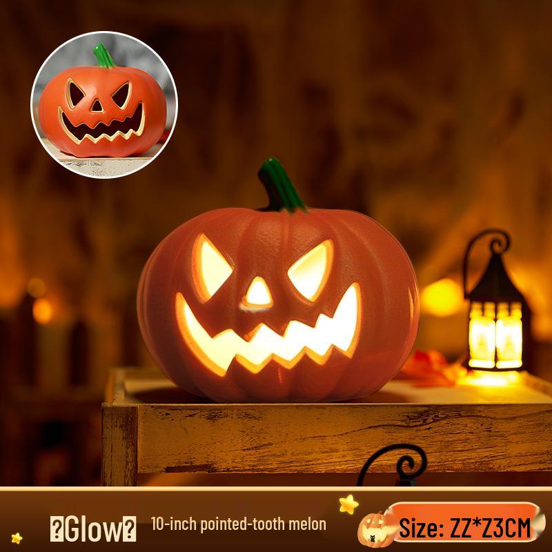 Large Luminous Pumpkin Lantern for Halloween Outdoor Theme Decorations