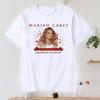 Mariah Carey Merry Christmas One and All Tour Baumwolle Weiß S-5XL T-Shirt