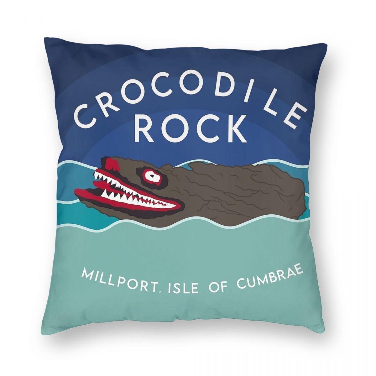 

Crocodile Rock Millport Square Pillowcase Polyester Linen Velvet Pattern Zip Decorative Bed Cushion Case 30cmx30cm