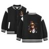 Vielseitige Baseballjacke für Kinder: Stilvolle mitteldicke Oberbekleidung für Jungen und Mädchen - Mittlere bis große Größen für Frühling, Herbst, Winter